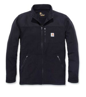 Carhartt Fallon Full Zip Sweater Fleece Jacket Black Size Medium
